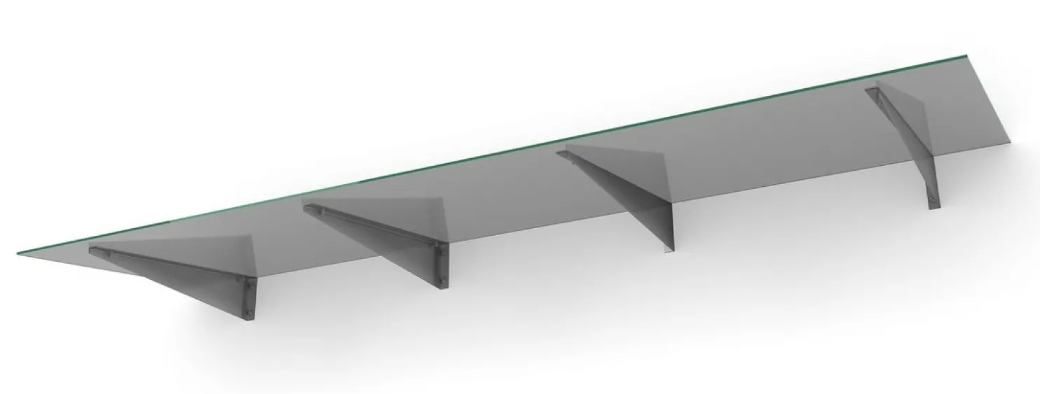 Ovikatos Designtak Easy Collection Flat lasikatos eri vaihtoehtoja