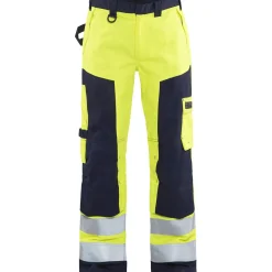 Palosuojatut housut Blåkläder 1578 Multinorm huomiokeltainen/sininen