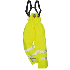 Palosuojatut talvihousut Portwest S781 Bizflame keltainen