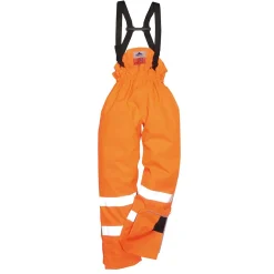 Palosuojatut talvihousut Portwest S781 Bizflame oranssi