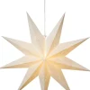 Paperitähti Star Trading Lysa, 80cm, valkoinen