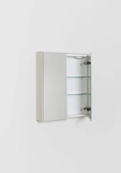 Peilikaappi LED-valolla Hafa Shift, 600x146mm, pistorasia oikea, eri värejä