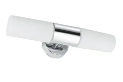 Peilivalaisin Lenia 330x80x105 mm kromi/opaakki IP44