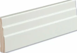 Peitelista/jalkalista Siparila Vana 15x70x3600 mm puhtaanvalkoinen 5 kpl/pak