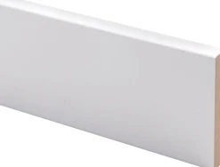 Peitelista Maler Aava sileä 12x70x3300mm MDF valkoinen