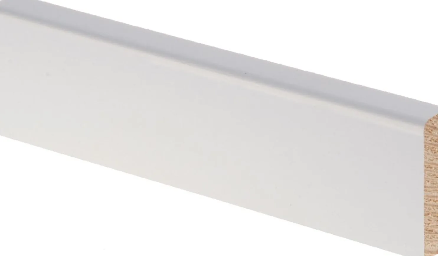 Peitelista Maler Art Aava 12x42x2700mm, mänty, valkoinen melamiini