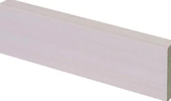 Peitelista Maler SPA Aava 10x42x2800mm kosteudenkestävä MDF valkolakattu