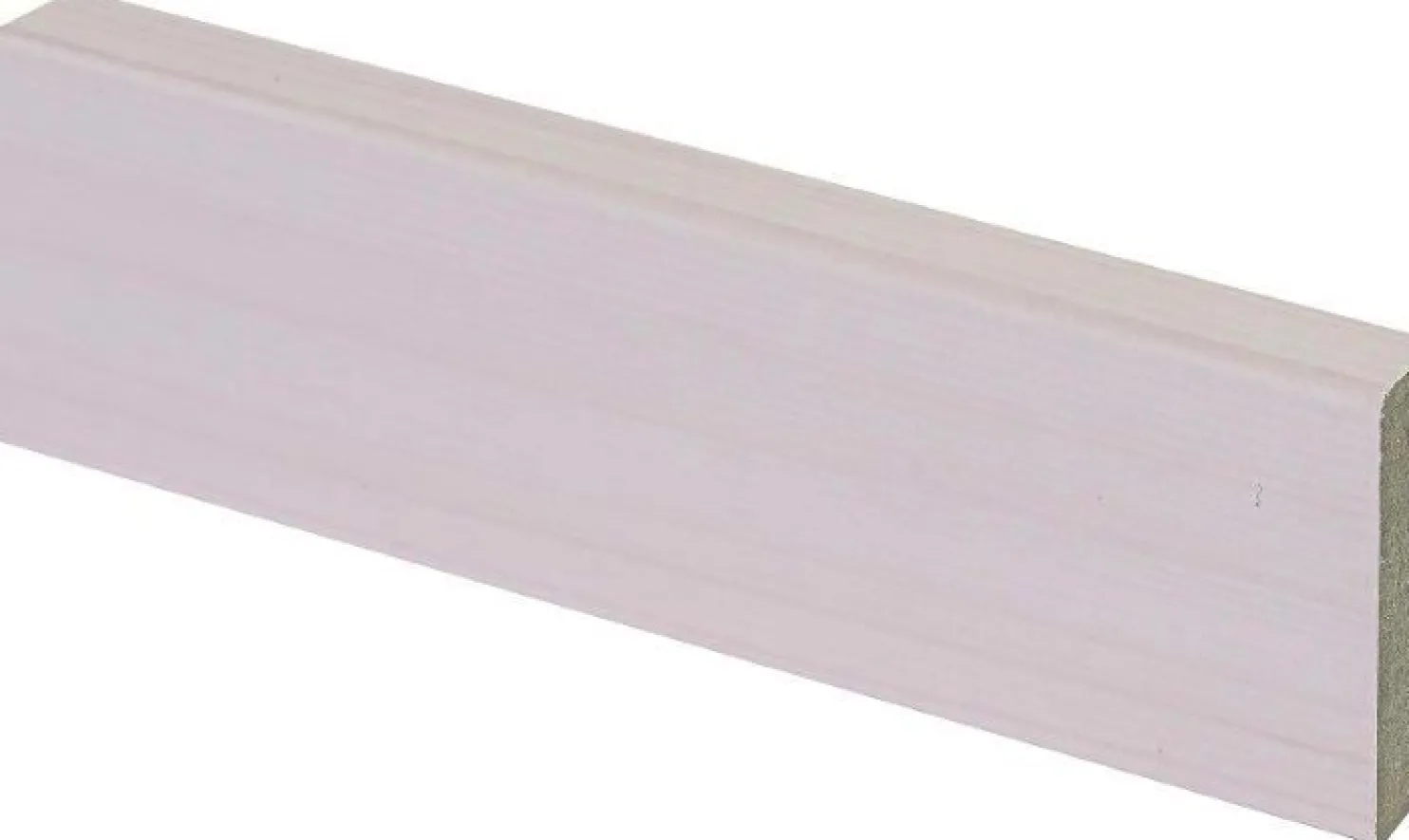 Peitelista Maler SPA Aava 10x42x2800mm kosteudenkestävä MDF valkolakattu
