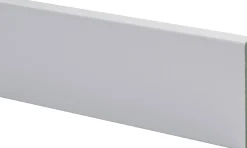 Peitelista Maler SPA, 12x58x2400mm, MDF, kosteudenkestävä, valkoinen