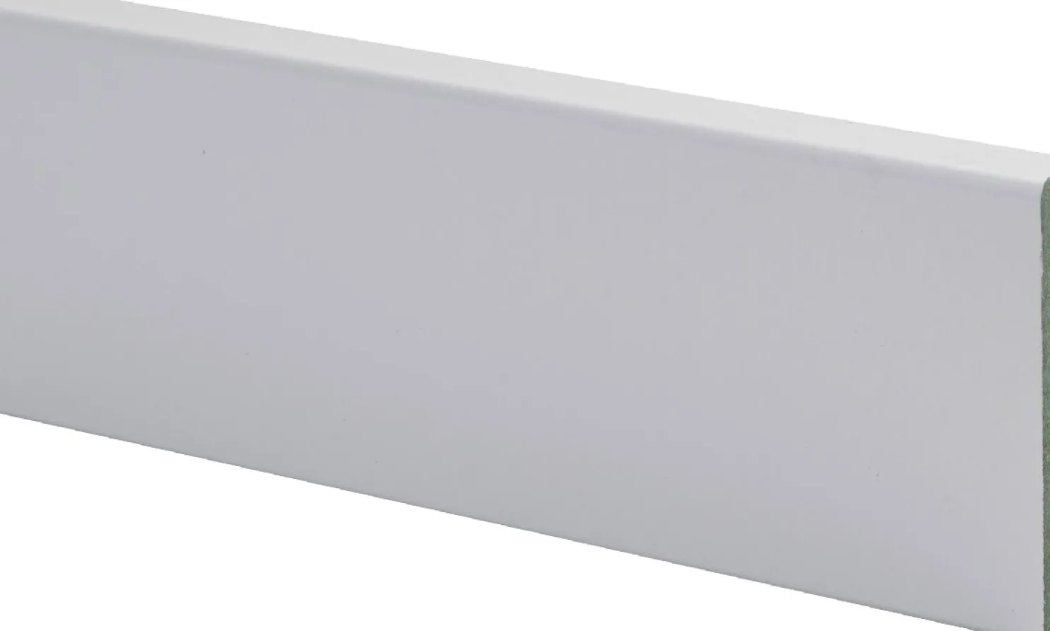 Peitelista Maler SPA, 12x58x2400mm, MDF, kosteudenkestävä, valkoinen