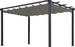 Pergola Landskap Skugga, musta, eri kokoja