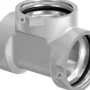 Perus-T-haara Uponor RS DR RS3-RS3-RS3 metallinvärinen