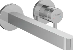 Pesuallashana Hansgrohe Finoris piiloasennus seinään juoksuputki 22,8 cm, kromi