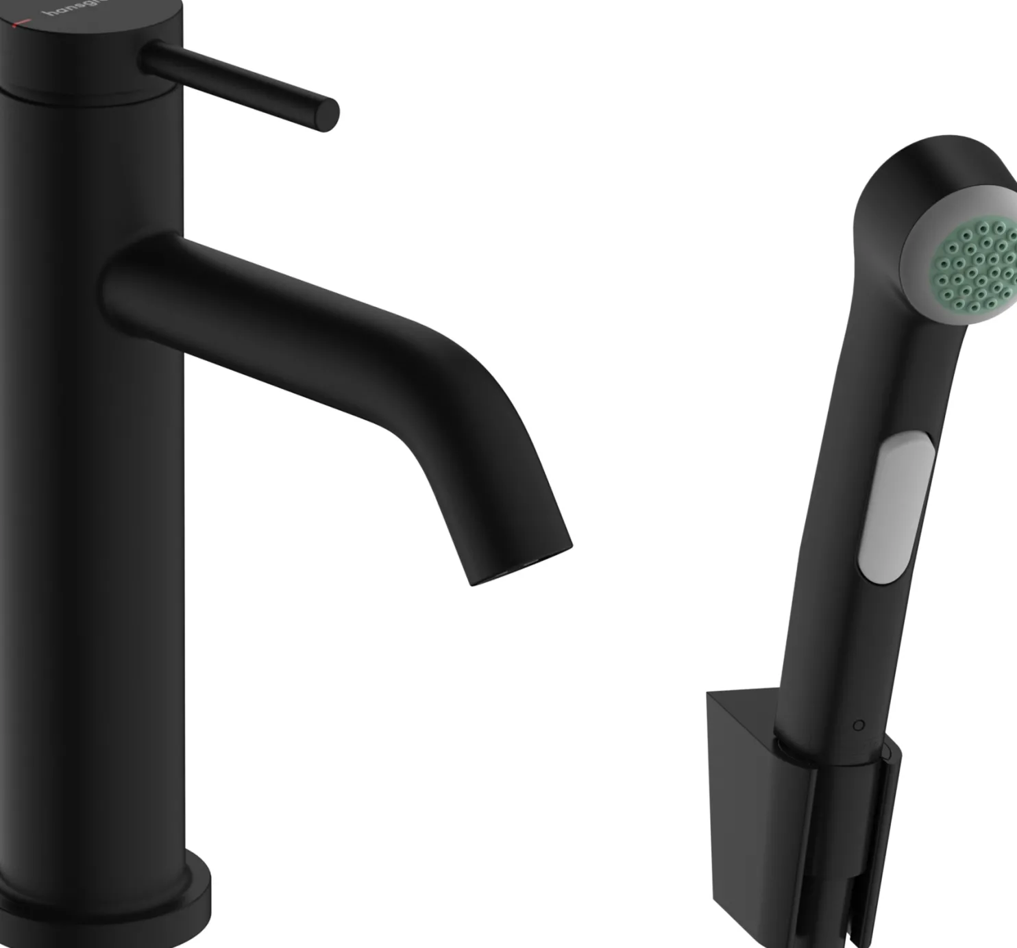 Pesuallashana Hansgrohe Tecturis S 110, bideesuihkulla, mattamusta