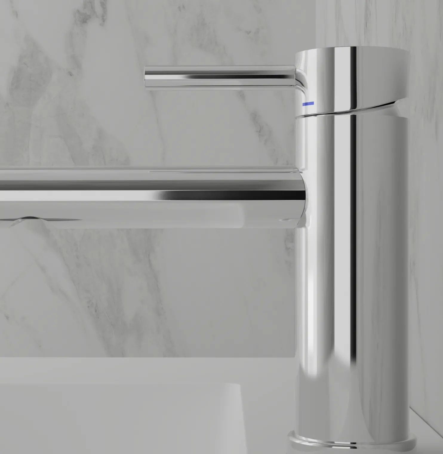 Pesuallashana Scandtap Clear Classic, ruostumaton teräs