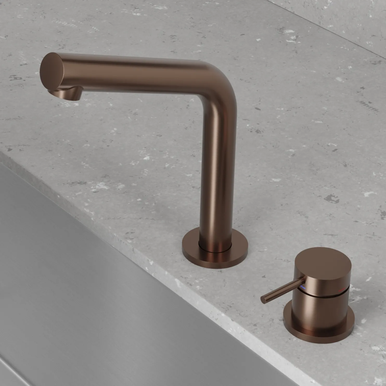 Pesuallashana Scandtap Steel Harmonized B2 Amber, kupari