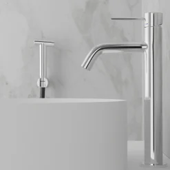 Pesuallashana Scandtap Voyage High B Classic, bideesuihkulla, teräs