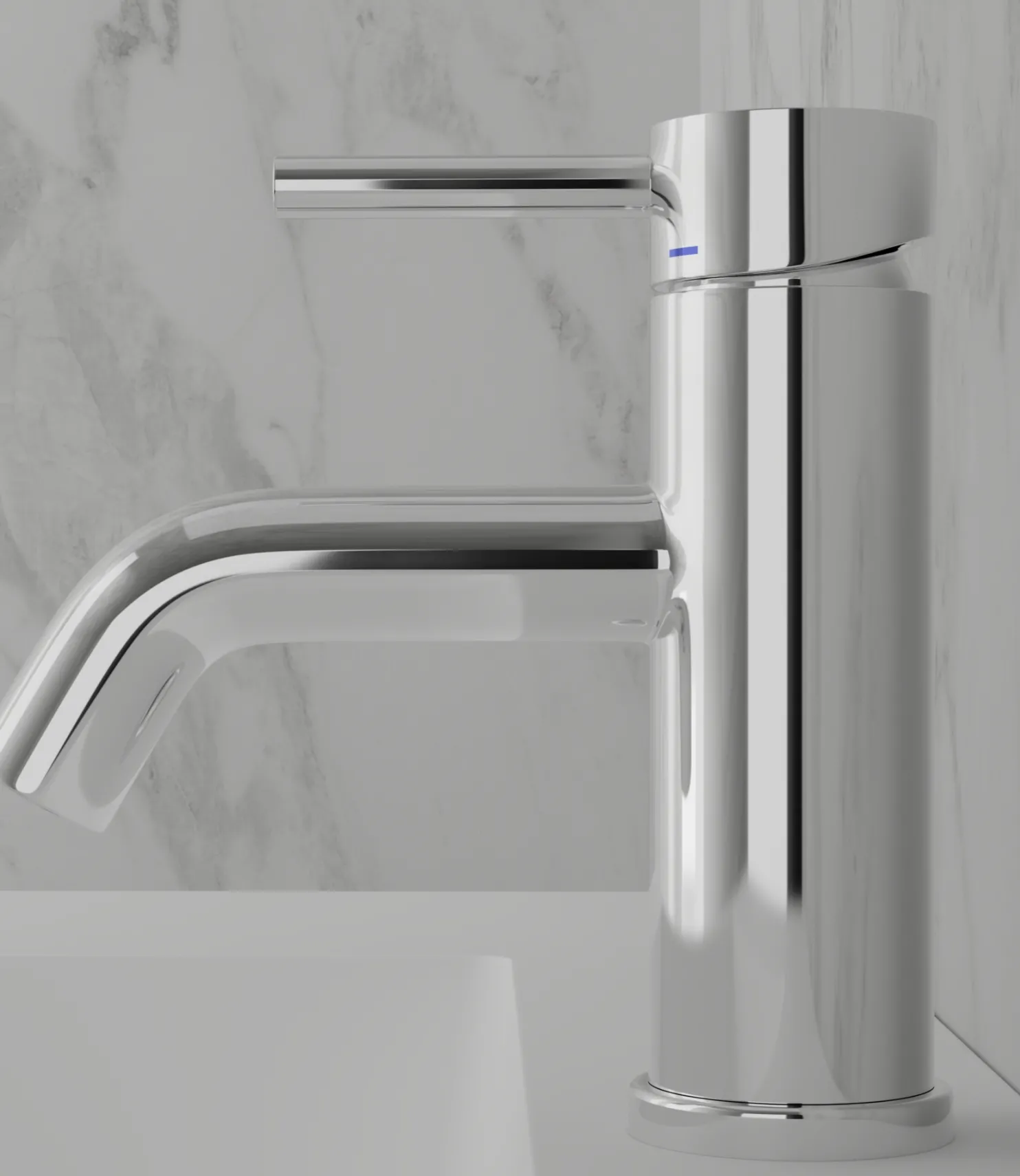 Pesuallashana Scandtap Wave Classic, ruostumaton teräs