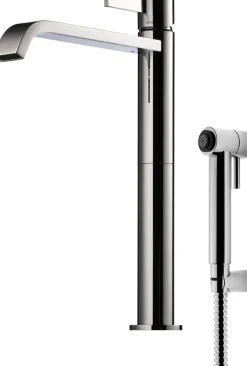 Pesuallashana Tapwell ARM089 Bidé Chrome, korkea malli, bideesuihkulla, kromi