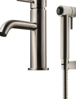 Pesuallashana Tapwell Evo EVM069 Brushed Nickel käsisuihkulla