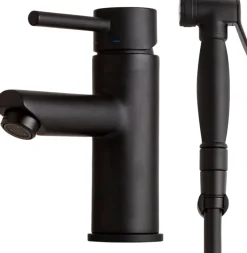 Pesuallashana Tapwell SK069 Bidé Matte Black, bideesuihkulla, mattamusta
