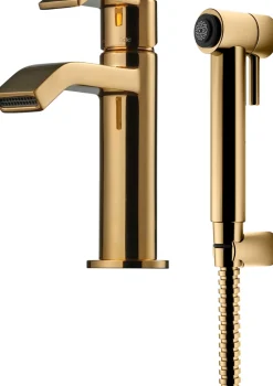 Pesuallashana Tapwell Vicco VIC069 käsisuihkulla Brass