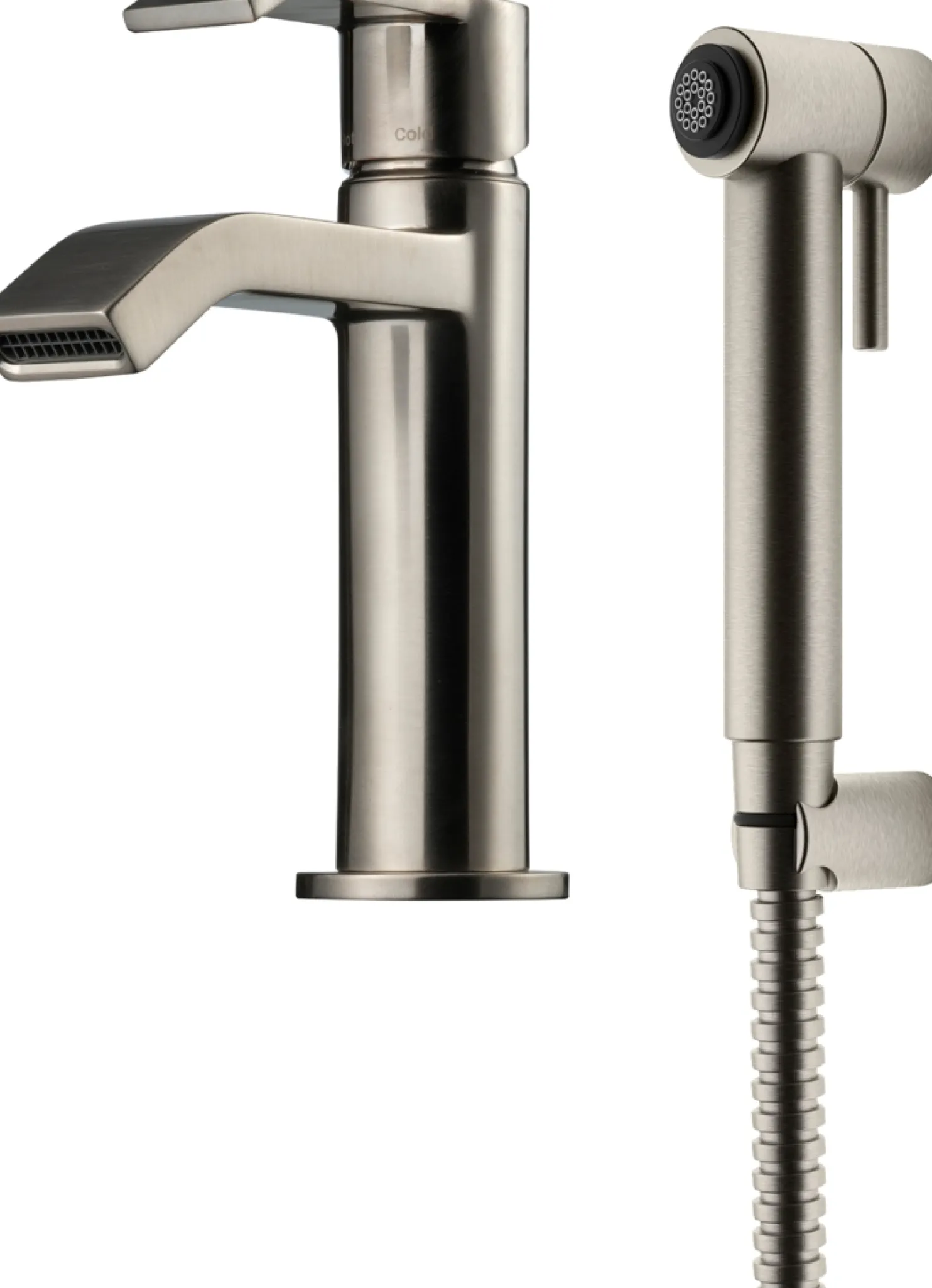 Pesuallashana Tapwell Vicco VIC069 käsisuihkulla Brushed Nickel