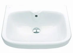 Pesuallas Ido Glow 560 kulmikas ylivuotosuojalla ei hanareikää