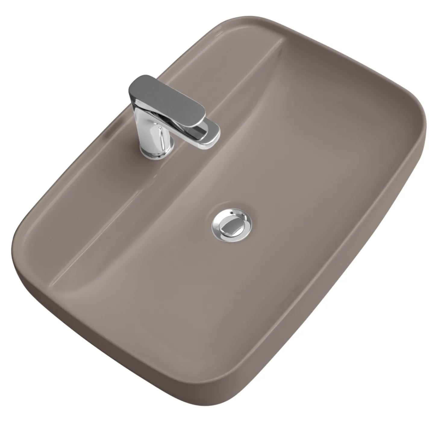 Pesuallas Kerasan Tribeca 5140 600x430mm matta eri värejä