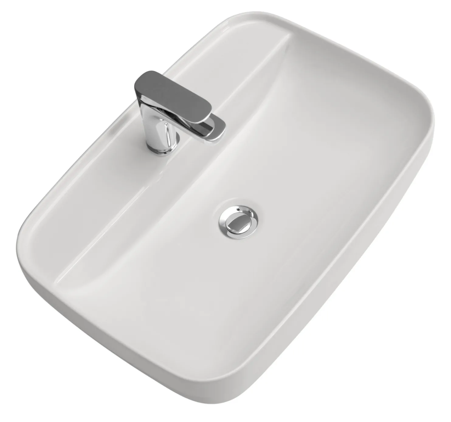 Pesuallas Kerasan Tribeca 5140 600x430mm matta eri värejä