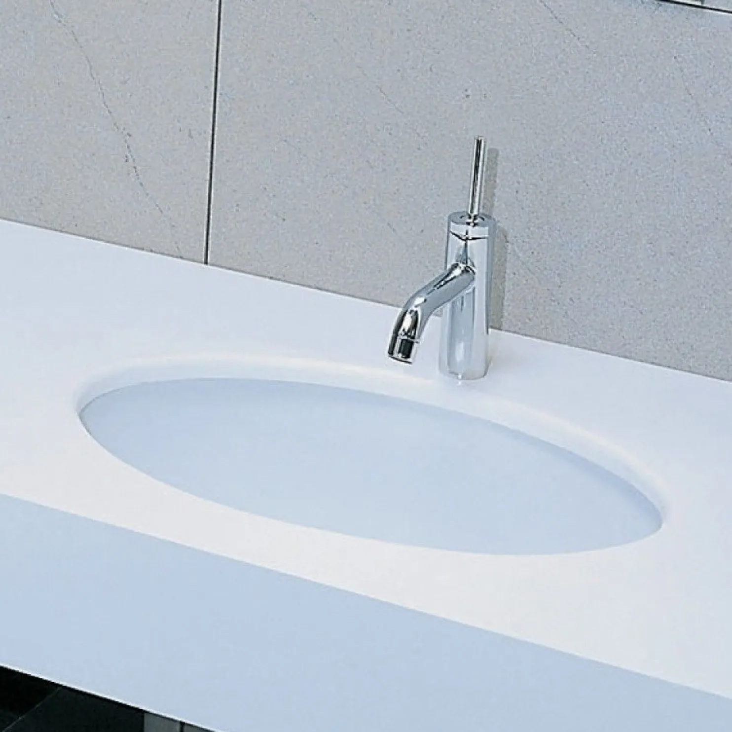 Pesuallas Lavabo Tea 205, 470x385mm, valkoinen