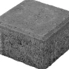 Pihakivi Lakka Nupukivi 80 138 x 138 mm musta