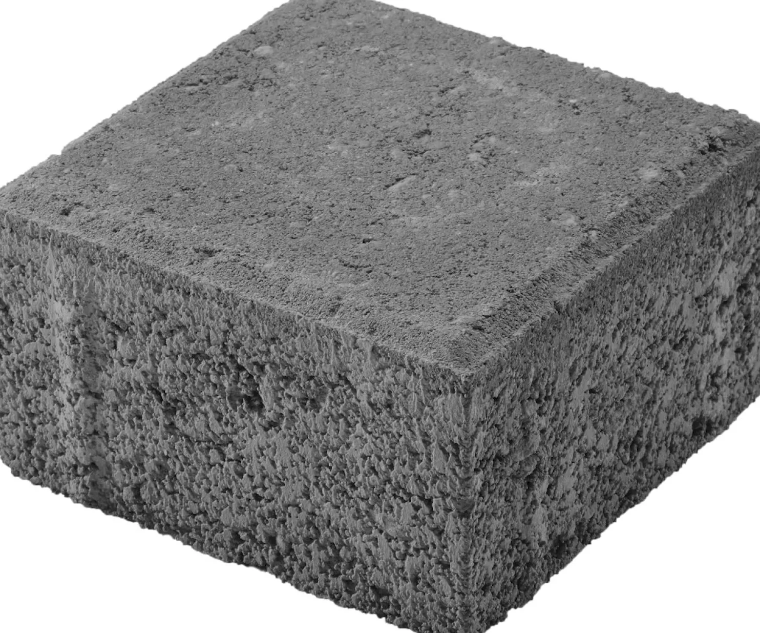 Pihakivi Lakka Nupukivi 80 138 x 138 mm musta