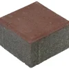 Pihakivi Lakka Nupukivi 60 138 x 138 mm punainen