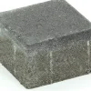 Pihakivi Rudus Kartanonoppa 80 138x138x80 mm sileä musta