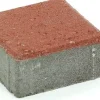 Pihakivi Rudus Kartanonoppa 60 138x138x60 mm sileä punainen