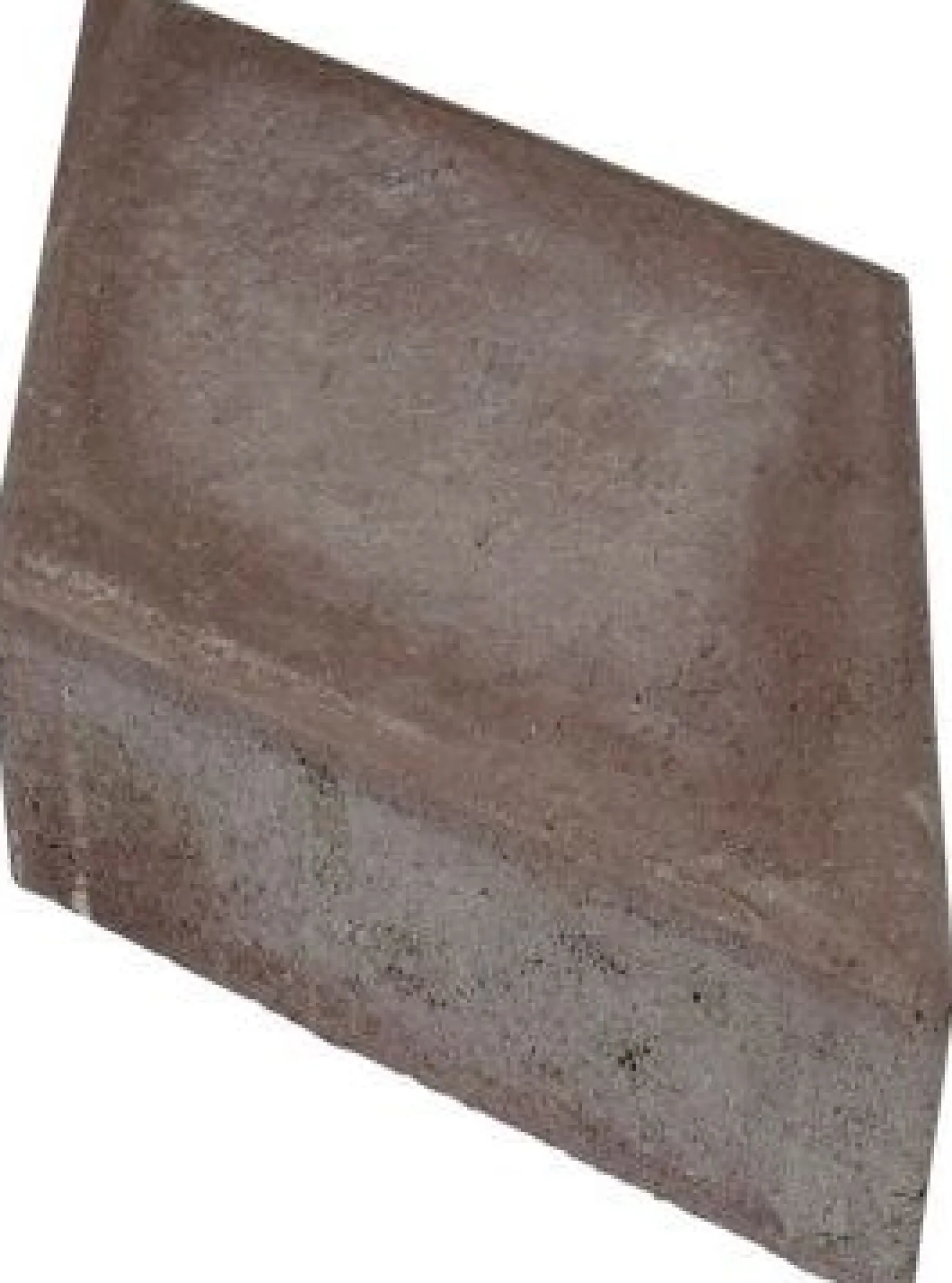 Pihakivi Rudus Rombakivi 80 334x197x80 mm sileä ruskea