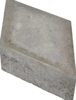 Pihakivi Rudus Rombakivi 80 334x197x80 mm sileä harmaa
