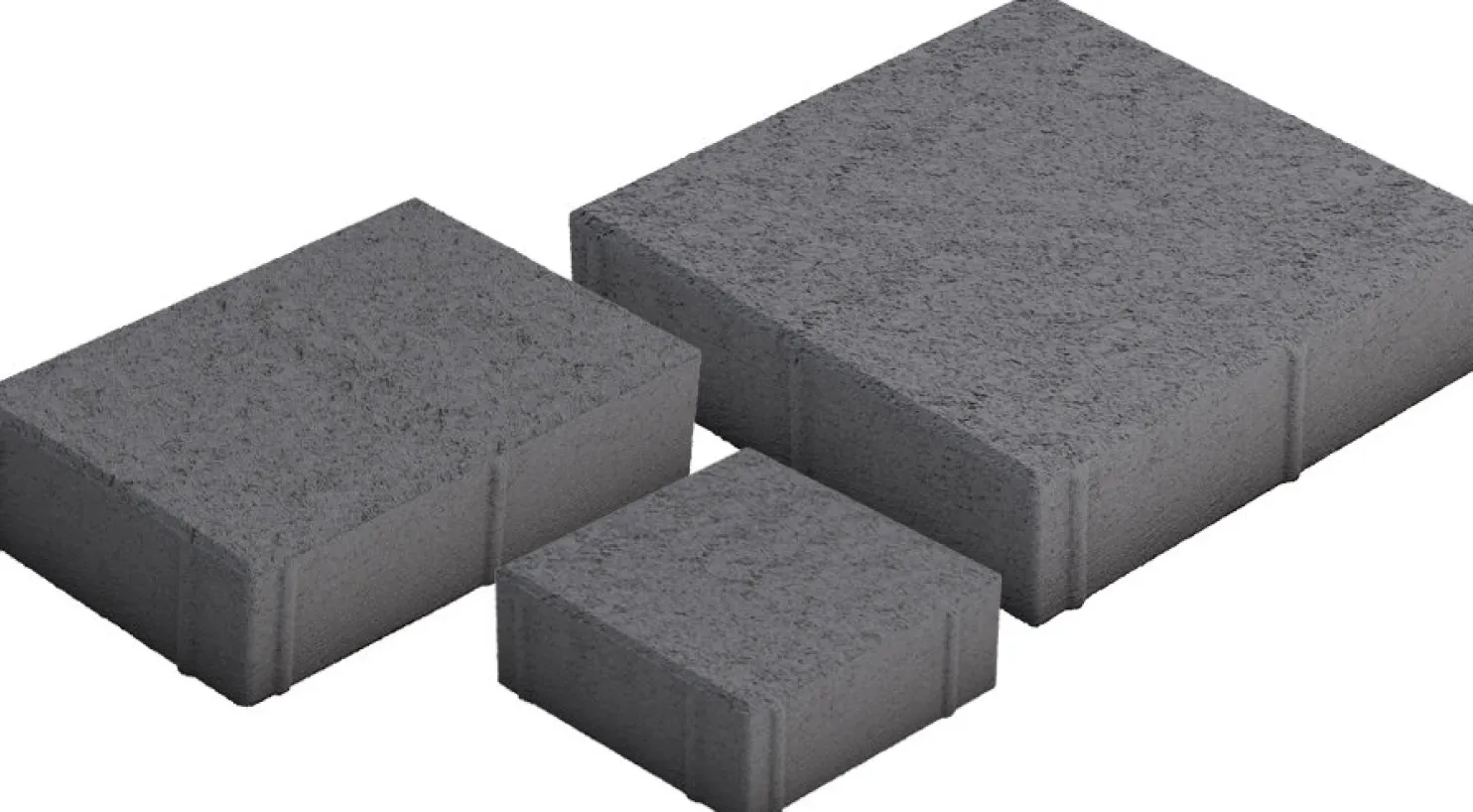 Pihakivisarja HB-Betoni Roomalaiset pienet kivet, 60mm