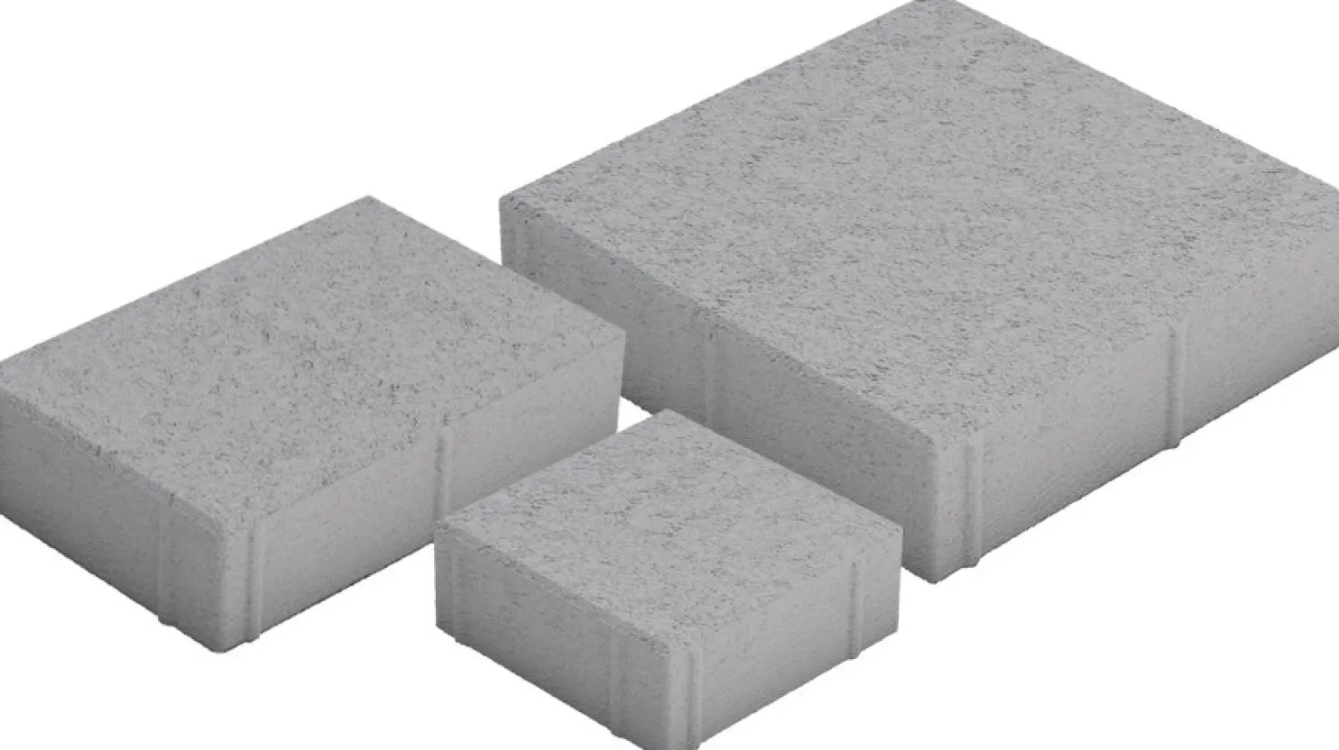Pihakivisarja HB-Betoni Roomalaiset pienet kivet, 60mm