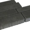 Pihakivisarja Rudus Piano-kivet 80 mm sileä musta