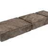Pihakivisarja Rudus Torino-kivet 60mm antiikkipinta punamusta