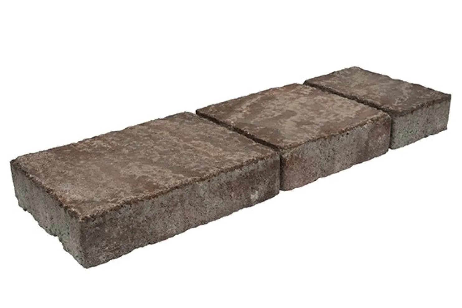 Pihakivisarja Rudus Torino-kivet 60mm antiikkipinta punamusta