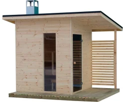 Pihasauna Suomi 100 sauna Tammiston puu