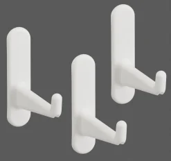 Pitkä koukku Elfa Utility Home 68 mm 3 kpl valkoinen
