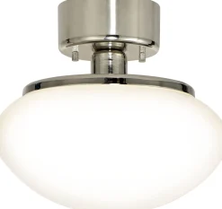 Plafondi Aneta Lighting August New, metalli/lasi, E27