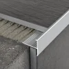 Porraskulmalista Progress Profiles Protermstep ALL 2,7m 8/10mm anodisoitu hopea