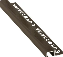 Porraslista Euroshrink alumiini 208a, 13mm x 2.5m, eri värejä