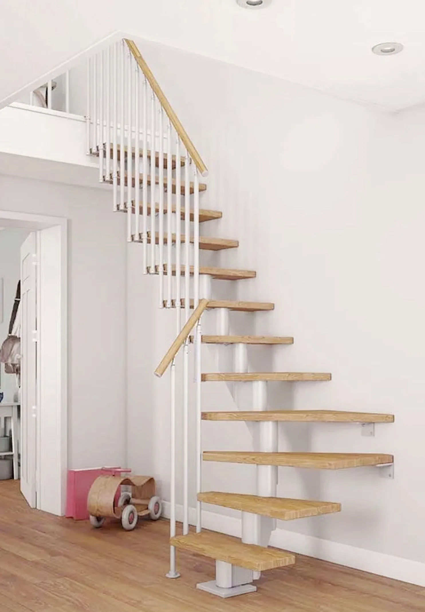 Portaat Dolle Frankfurt Design, L-malli, öljytty tammi, eri värejä ja kokoja