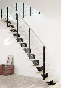 Portaat Dolle Hamburg Design, suora, valkoöljytty tammi, eri värejä ja kokoja